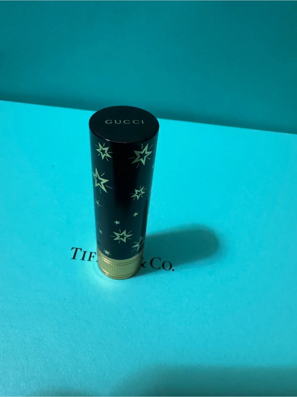 Gucci Metallic Rose-Red Lipstick